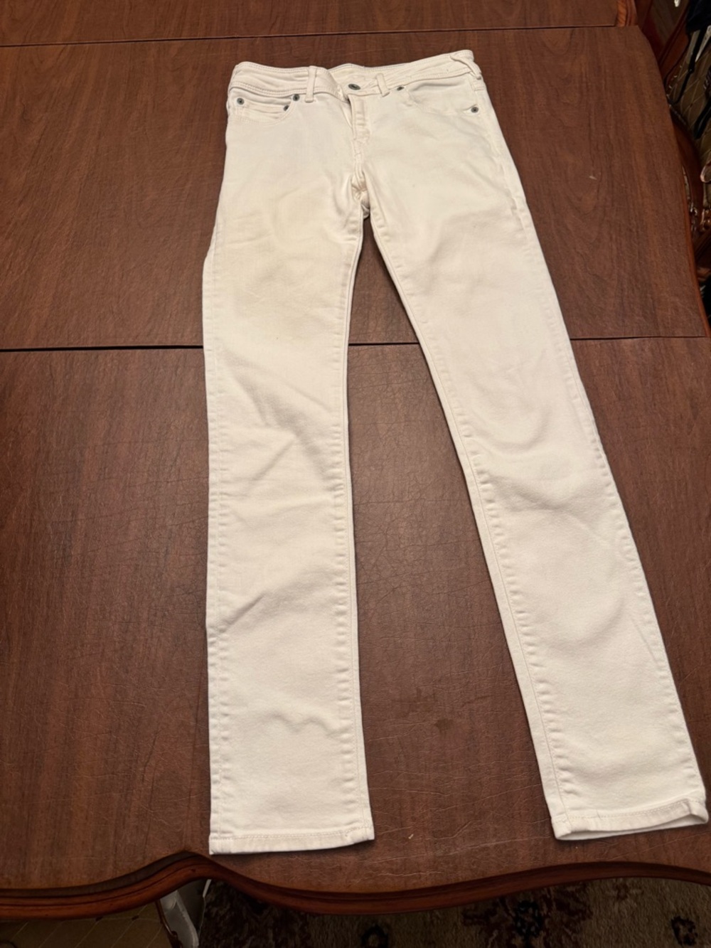 Jack Wills White Skinny Jeans — Clean Slim Fit